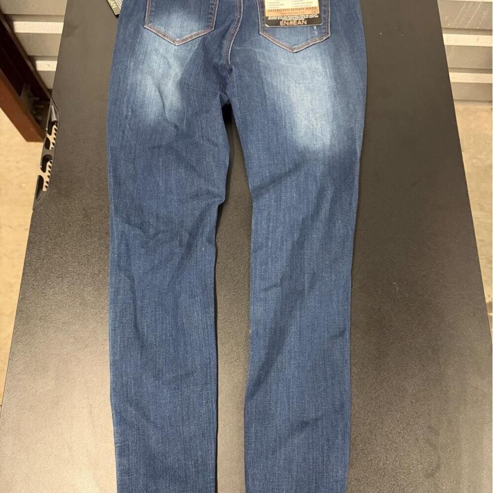 Enjean High Rise Ripped Jeans - Picture 2 of 7